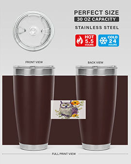 owl 4#- owl- Tumblers