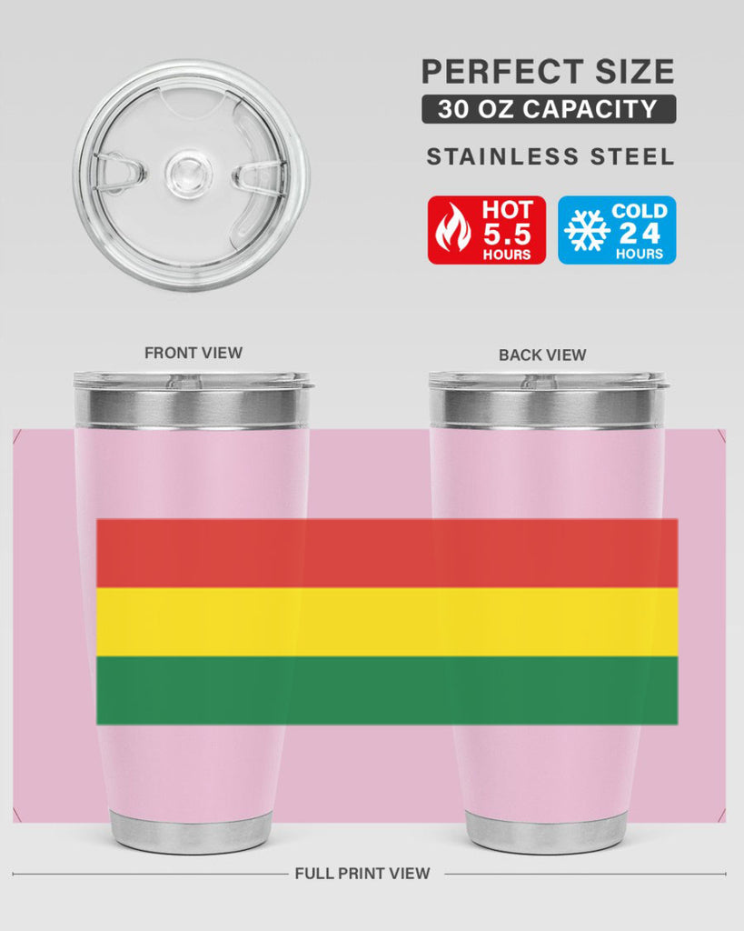 Bolivia 177#- world flags- Tumbler