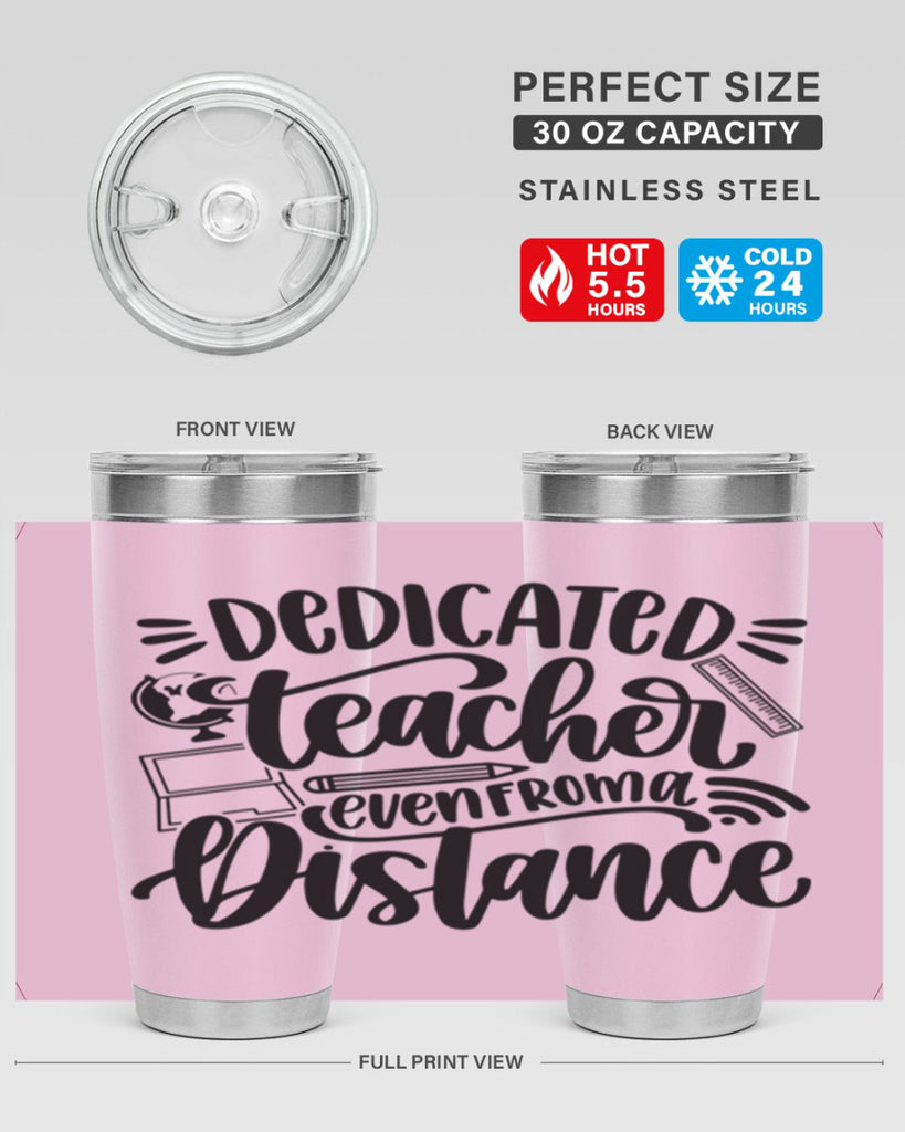Dedicated Teacher Even Style 79#- teacher- tumbler