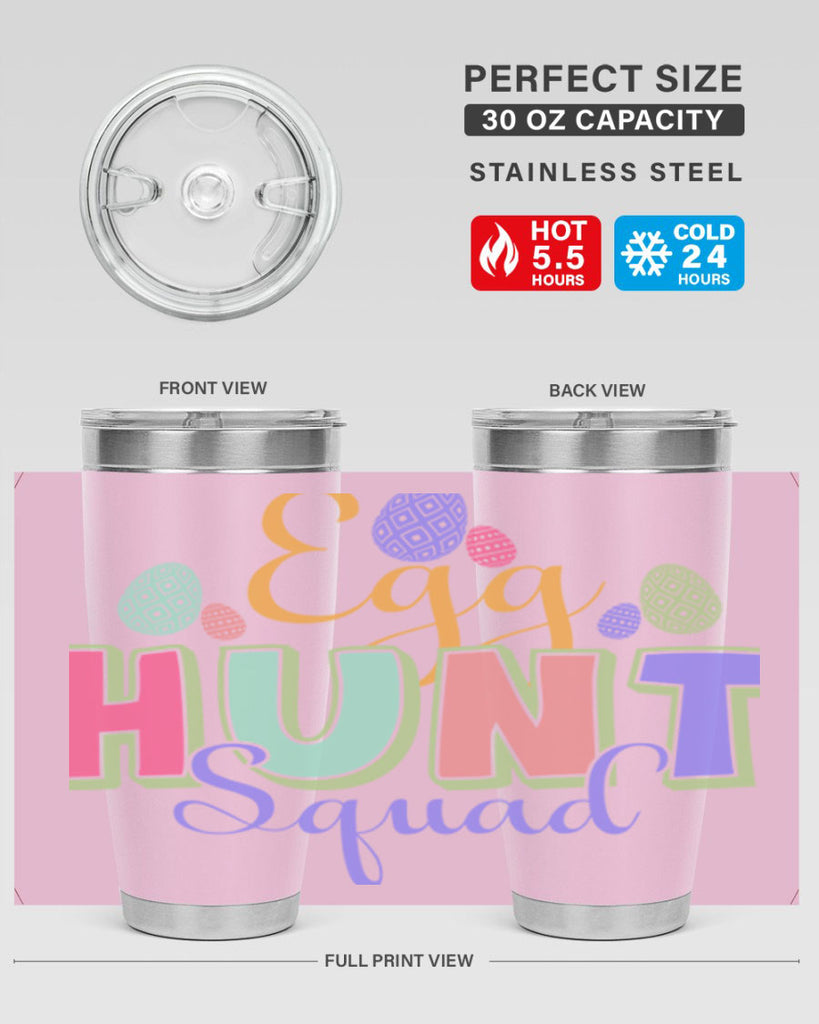 Egg hunt squad130#- spring- Tumbler