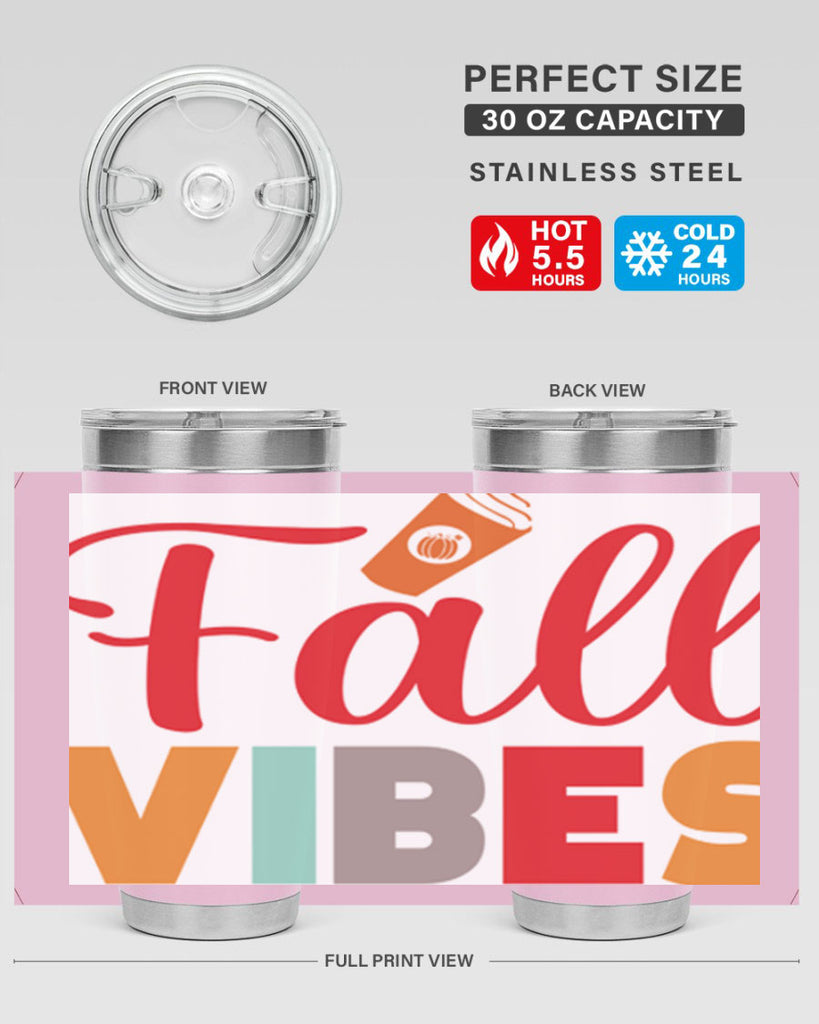 FallVibesdesign 166#- fall- Tumbler