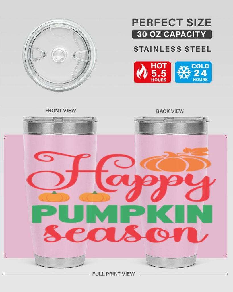 HAPPYPUMPKINSEASON 257#- fall- Tumbler