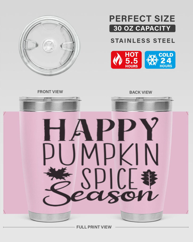 Happy Pumpkin Spice Sason 241#- fall- Tumbler