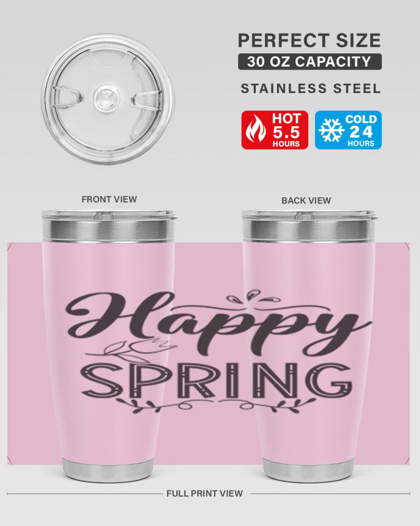 Happy spring175#- spring- Tumbler