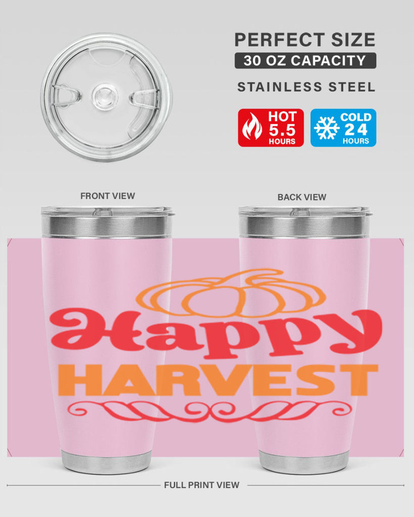 HappyHarvest 256#- fall- Tumbler