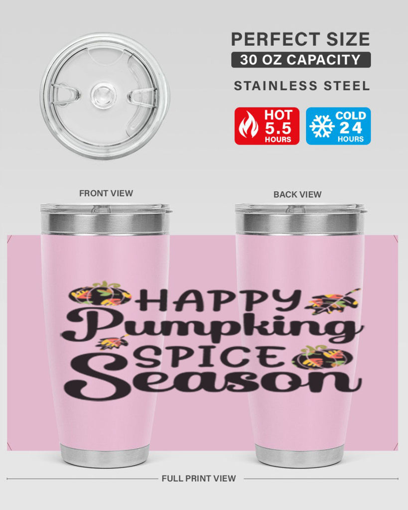 Happypumpkinspiceseason 258#- fall- Tumbler
