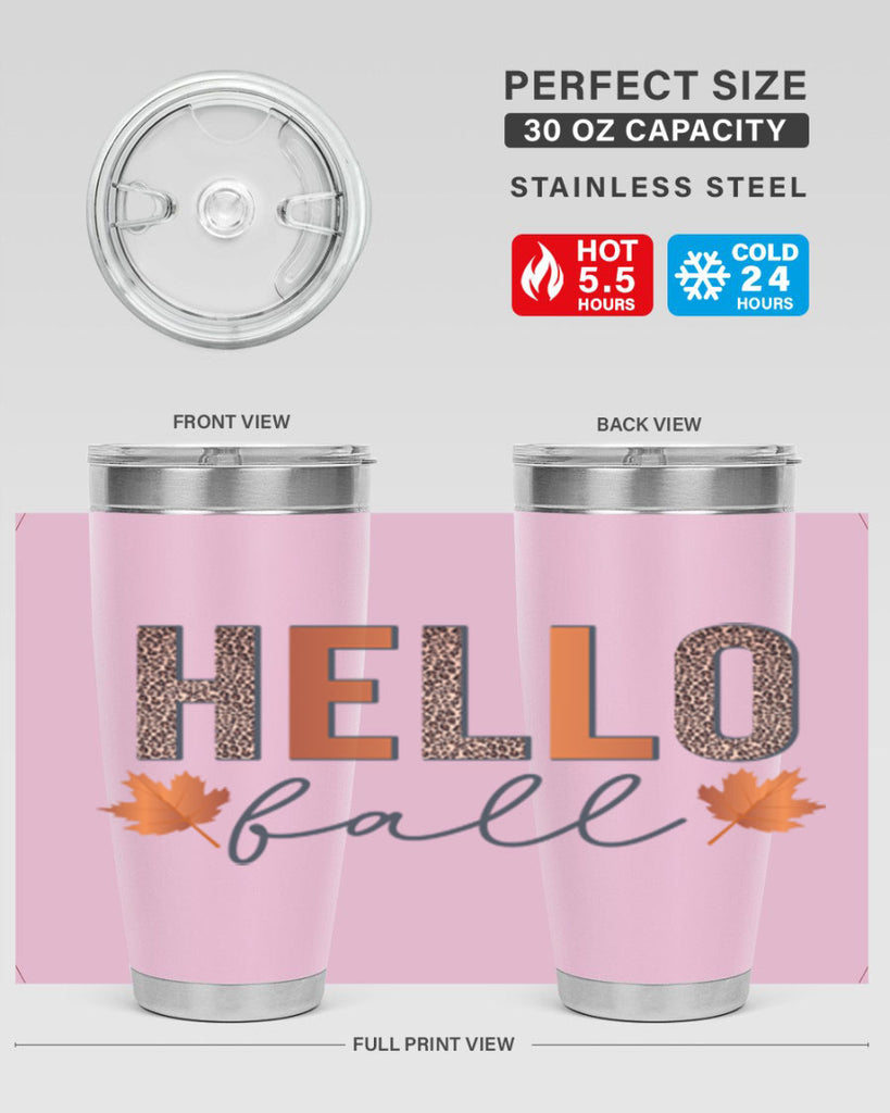 Hello Fall 272#- fall- Tumbler