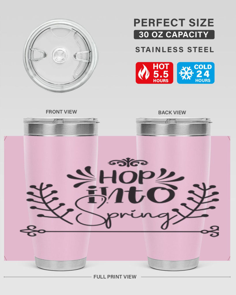 Hop into Spring 248#- spring- Tumbler