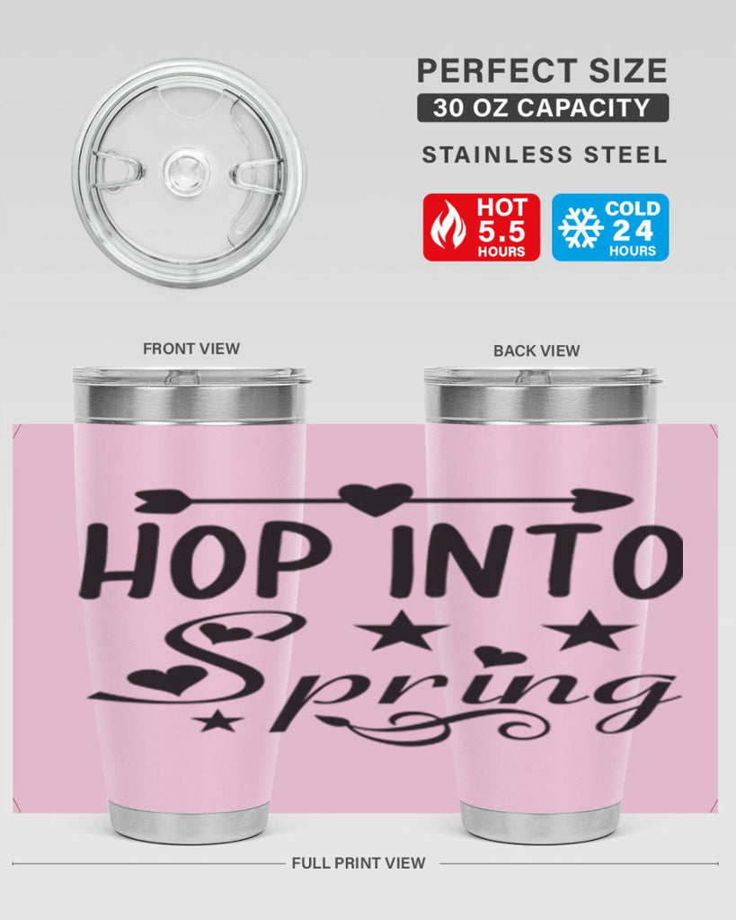 Hop into Spring 249#- spring- Tumbler