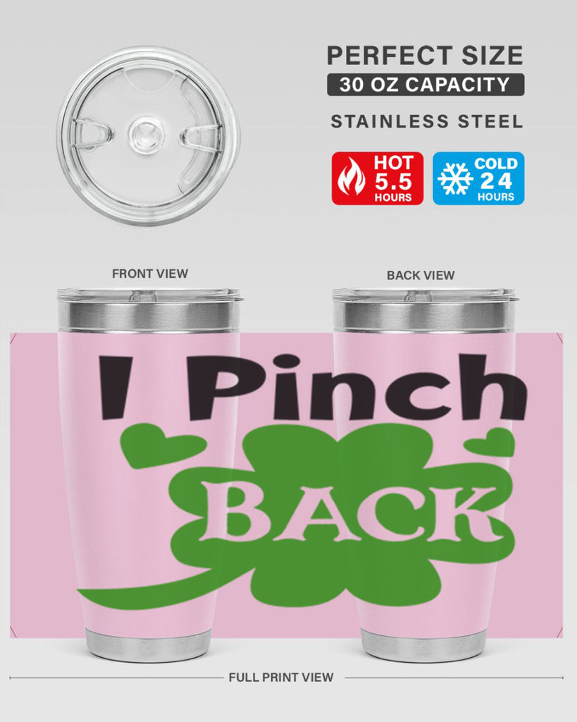I Pinch Back Style 158#- St Patricks Day- Tumbler