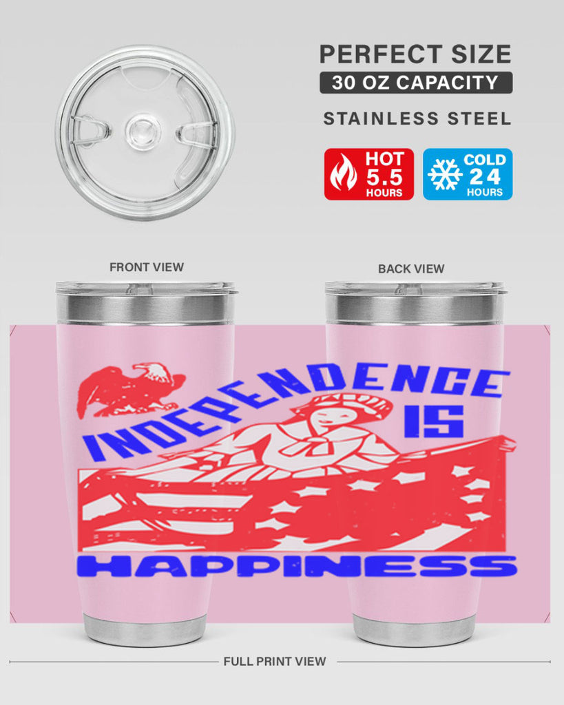 Independence is Style 26#- Fourt Of July- Tumbler