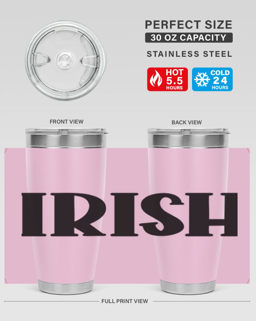 Irish Style 77#- St Patricks Day- Tumbler