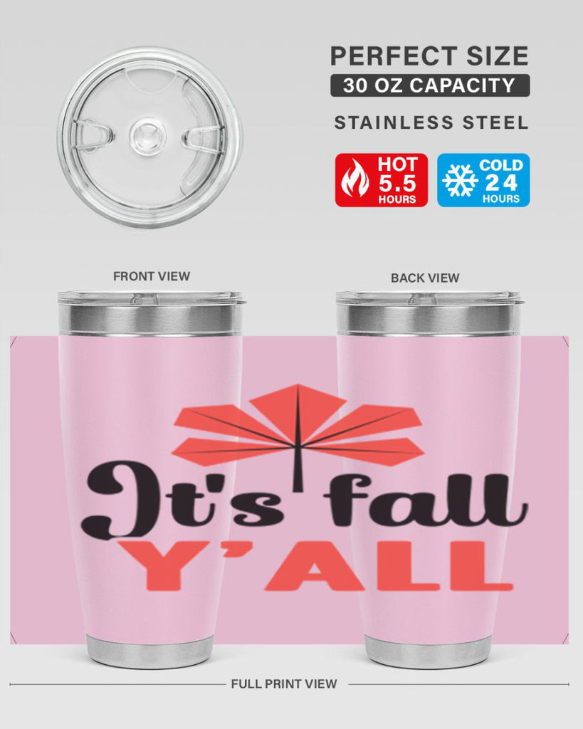 Its fall yall 373#- fall- Tumbler