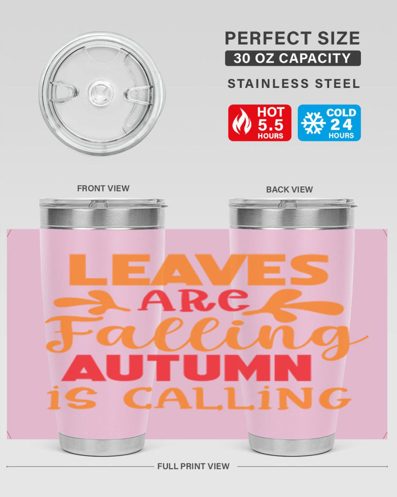 LeavesAreFallingAutumnis 394#- fall- Tumbler