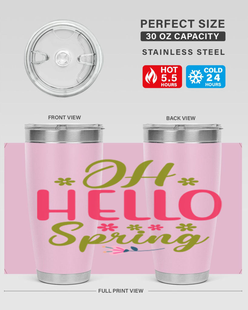 Oh Hello Spring 360#- spring- Tumbler