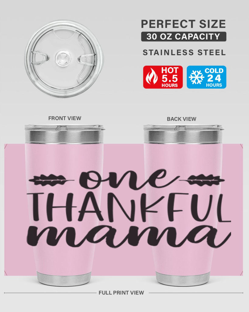 One Thankful Mama 464#- fall- Tumbler