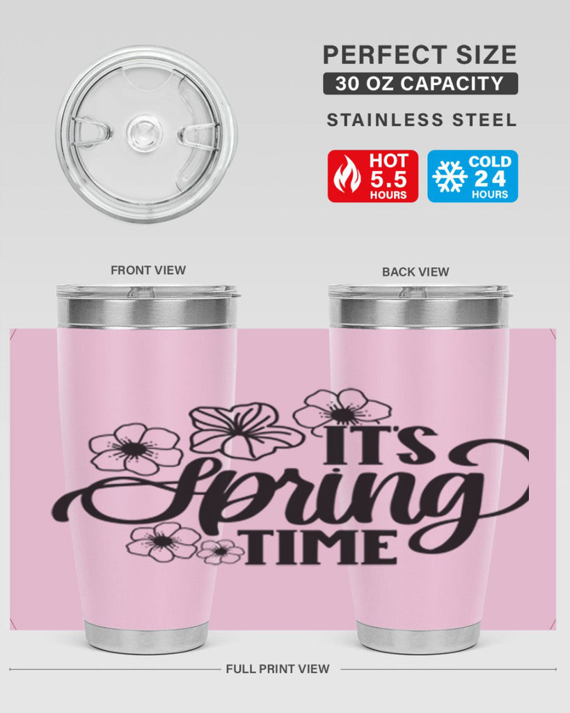 PNG_It's Spring Time394#- spring- Tumbler