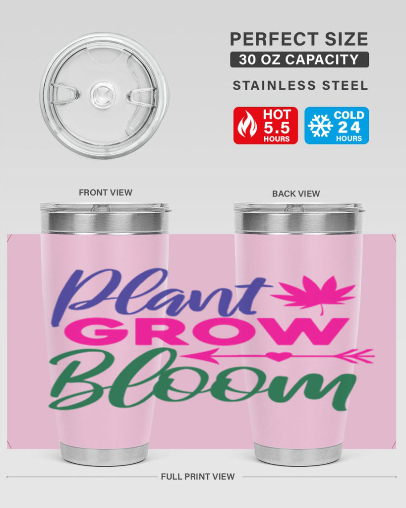Plant Grow Bloom 389#- spring- Tumbler