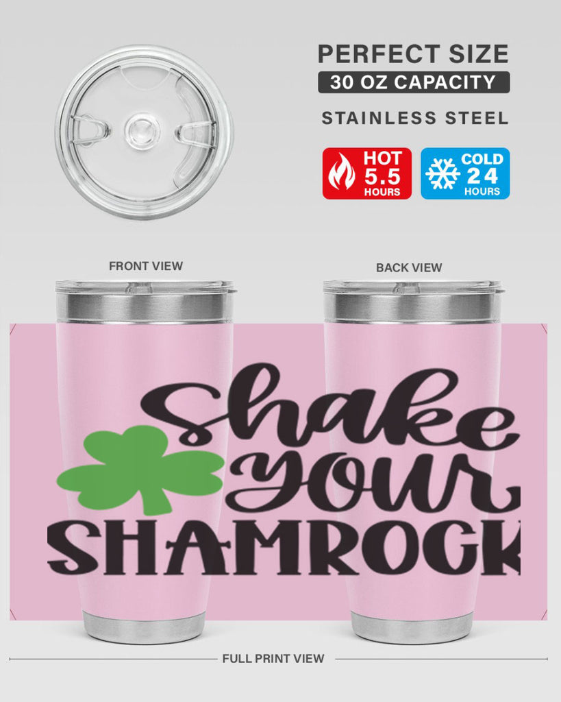 Shake Your Shamrock Style 33#- St Patricks Day- Tumbler