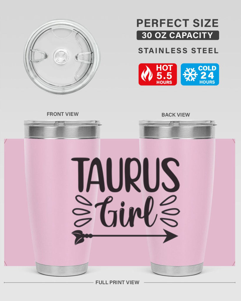 Taurus girl 500#- zodiac- Tumbler