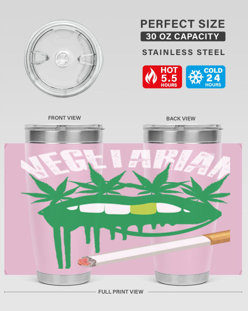 Vegetarian 270#- marijuana- Tumbler