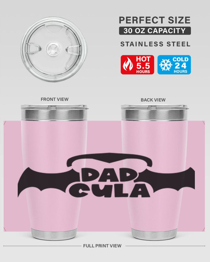 dadcula 80#- halloween- Tumbler