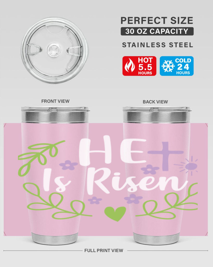 he is risen 79#- easter- Tumbler