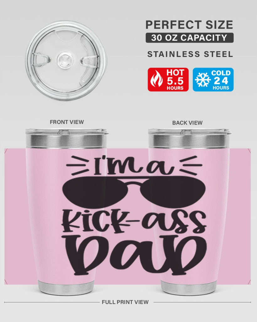 im a kickass dad 35#- fathers day- Tumbler