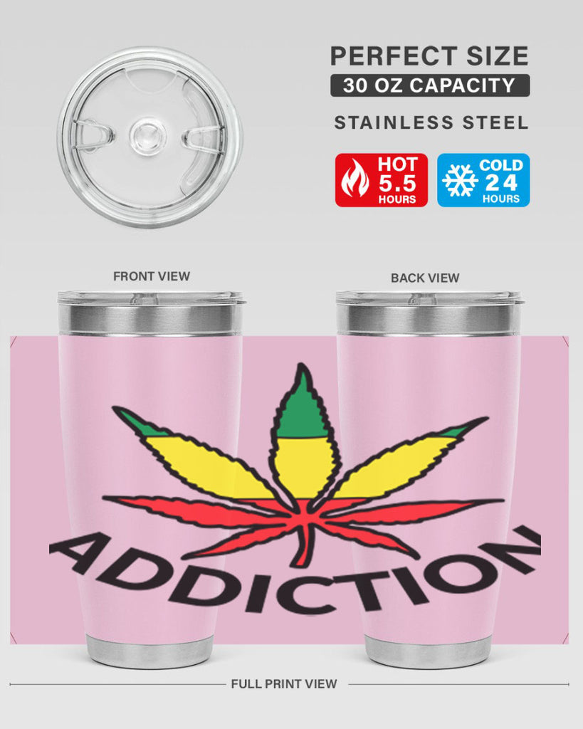 jamacian cannabis 163#- marijuana- Tumbler