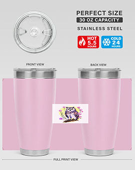 owl 18#- owl- Tumblers
