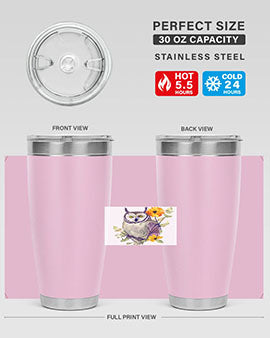owl 4#- owl- Tumblers