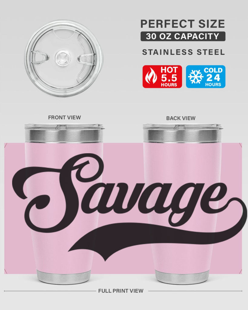 savage script 40#- black words phrases- Cotton Tank