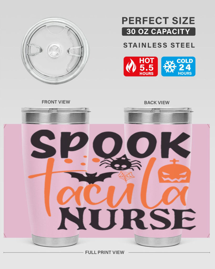 spooktacula principal 107#- halloween- Tumbler