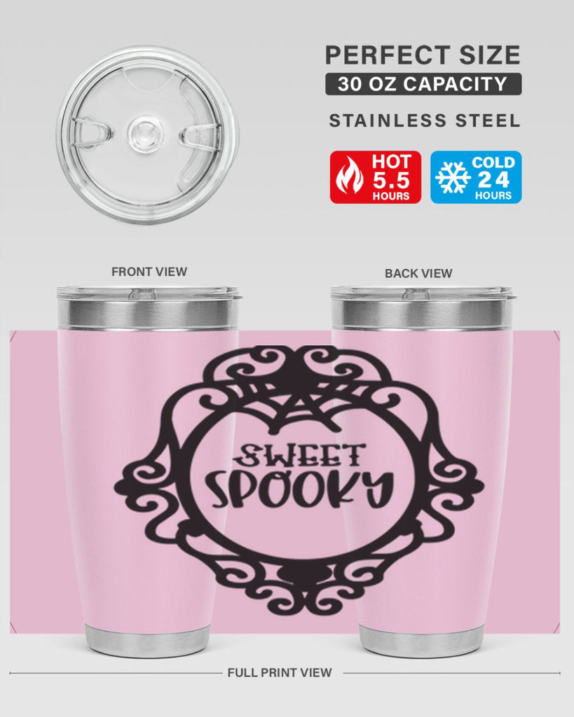 sweet spooky 18#- halloween- Tumbler