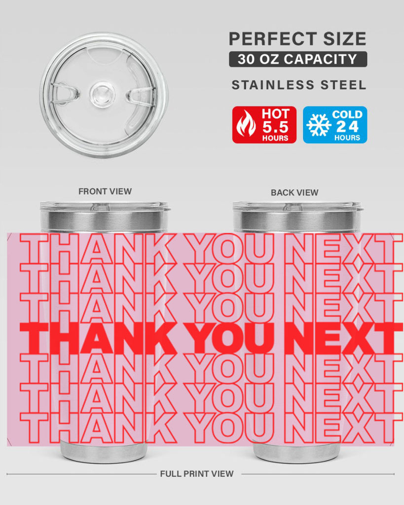 thank you next 22#- black words phrases- Cotton Tank