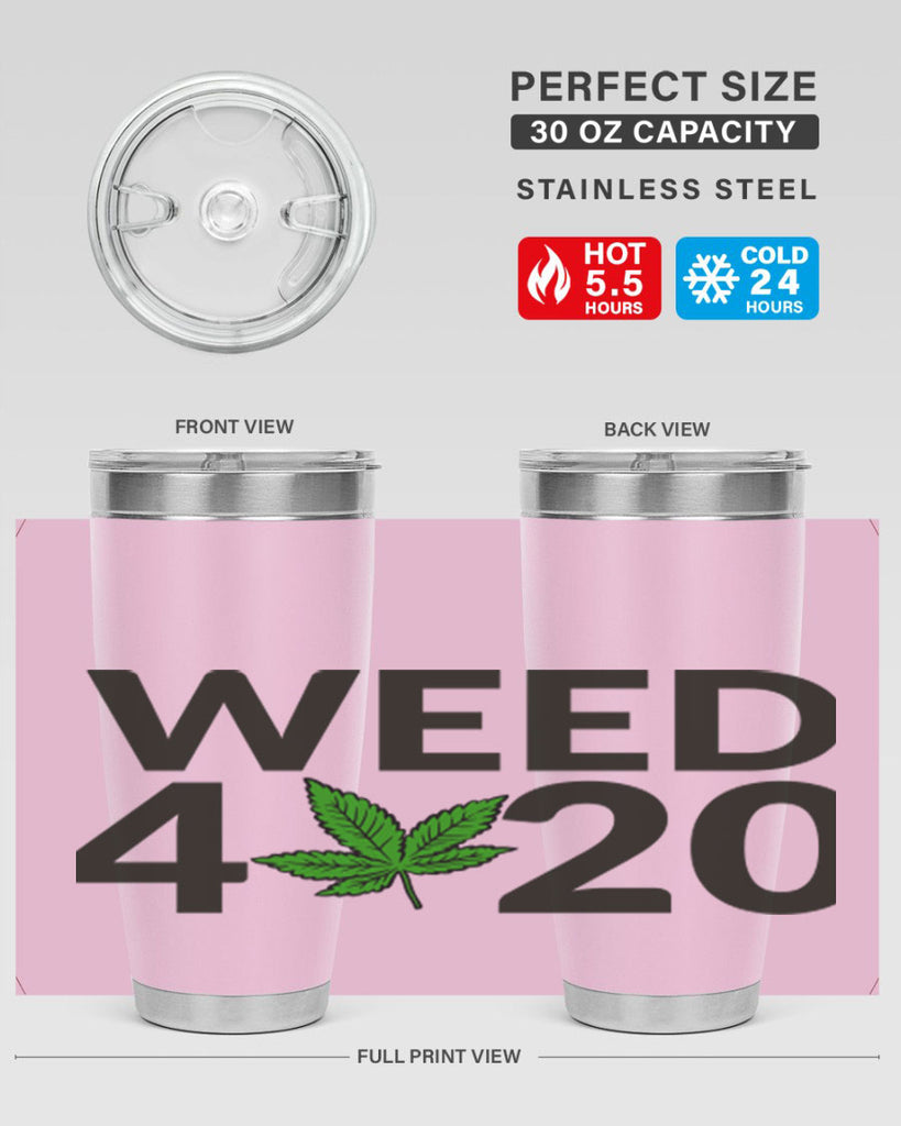 weed 420 282#- marijuana- Tumbler