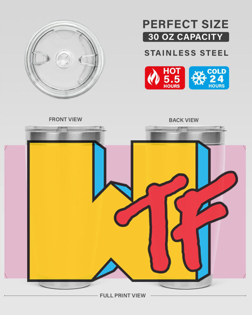 wtf 8#- black words phrases- Cotton Tank