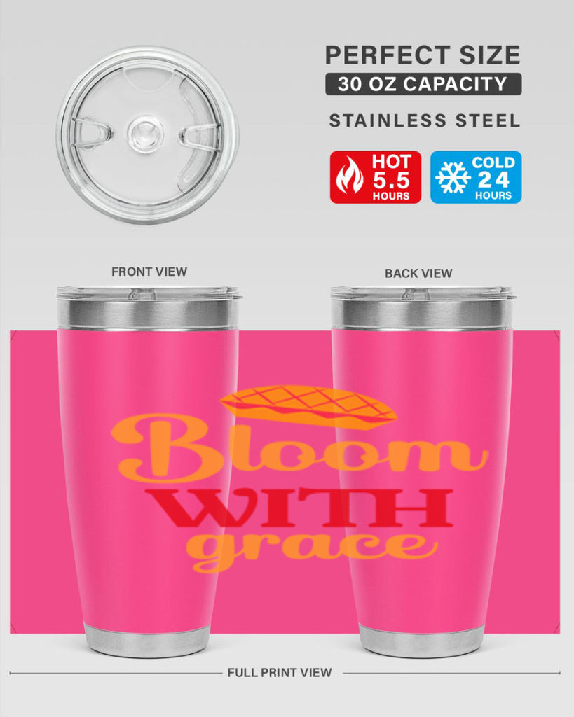 Bloom with grace 81#- spring- Tumbler