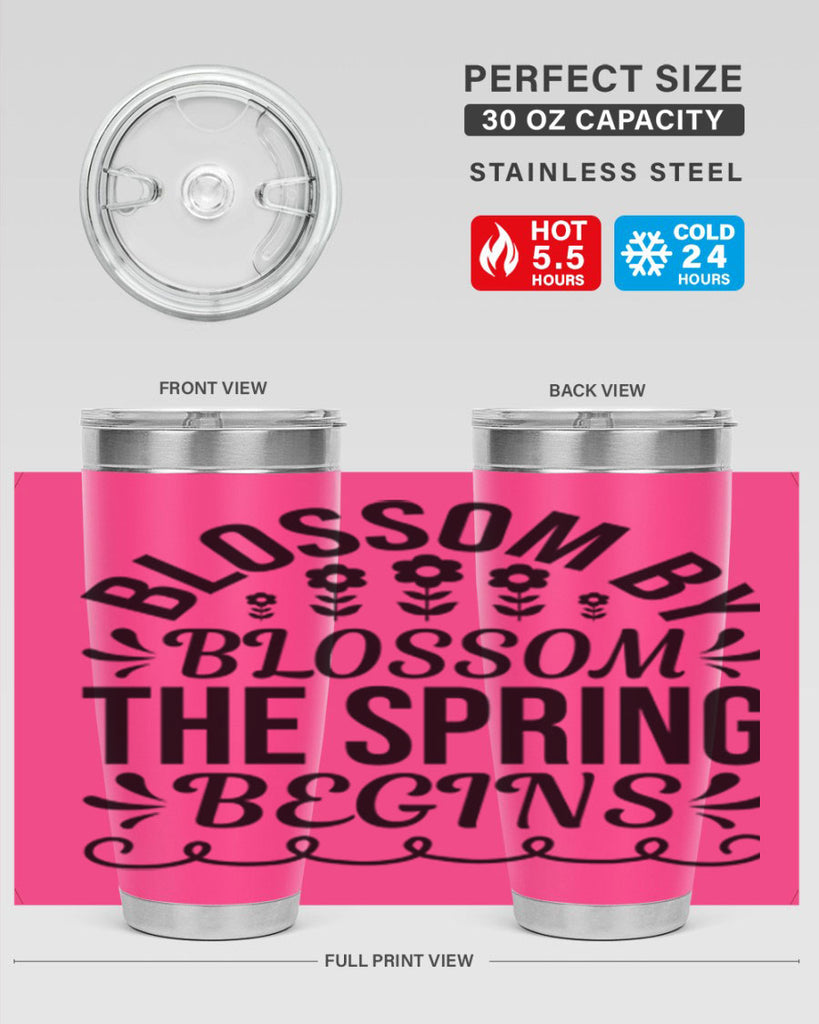 Blossom by blossom the spring 93#- spring- Tumbler