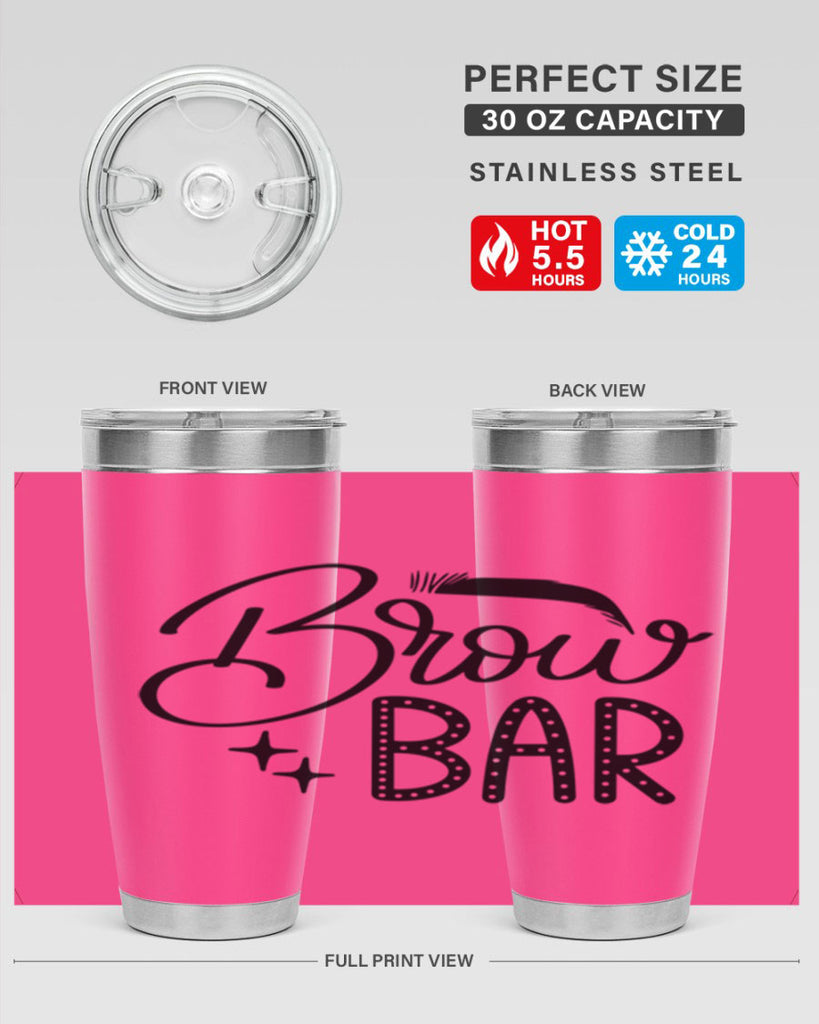 Brow Bar Style 125#- make up- Tumbler
