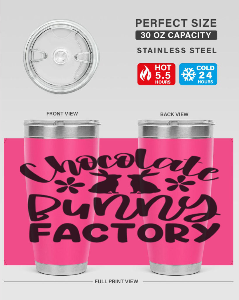 Chocolate bunny factory  110#- spring- Tumbler