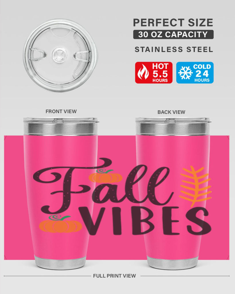 Fallvibes 163#- fall- Tumbler