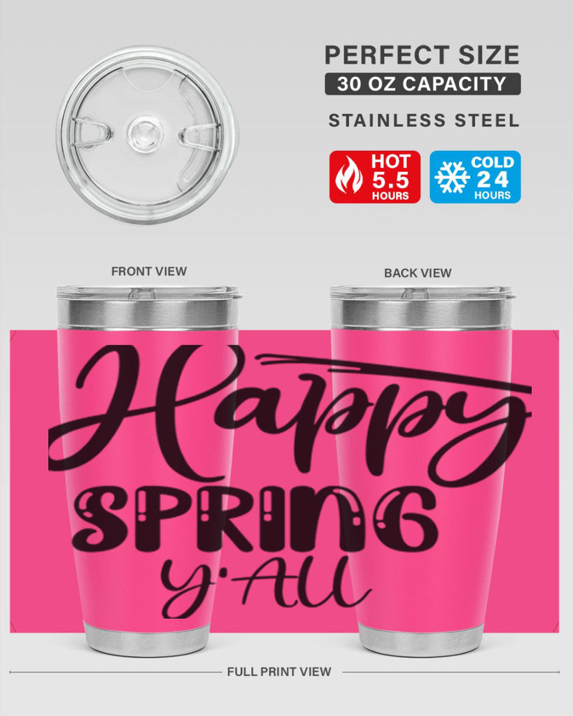 HAPPY SPRING YALL  179#- spring- Tumbler