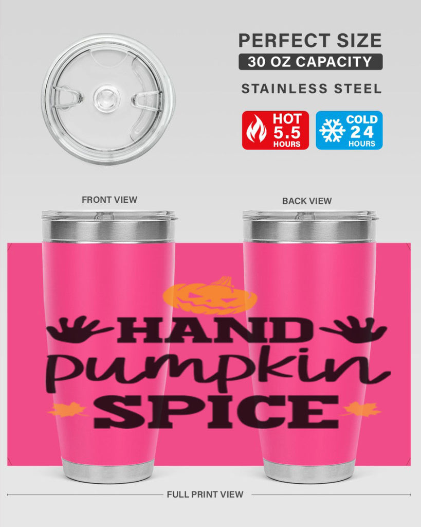 Handpumpkinspice 216#- fall- Tumbler