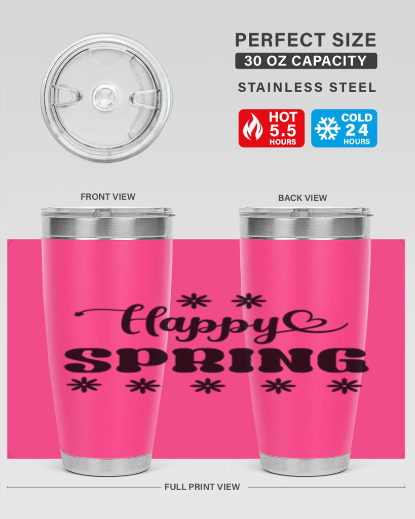 Happy spring  178#- spring- Tumbler
