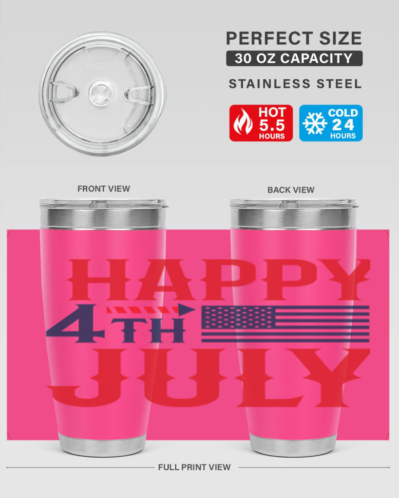 Happy th july Design Style 97#- Fourt Of July- Tumbler