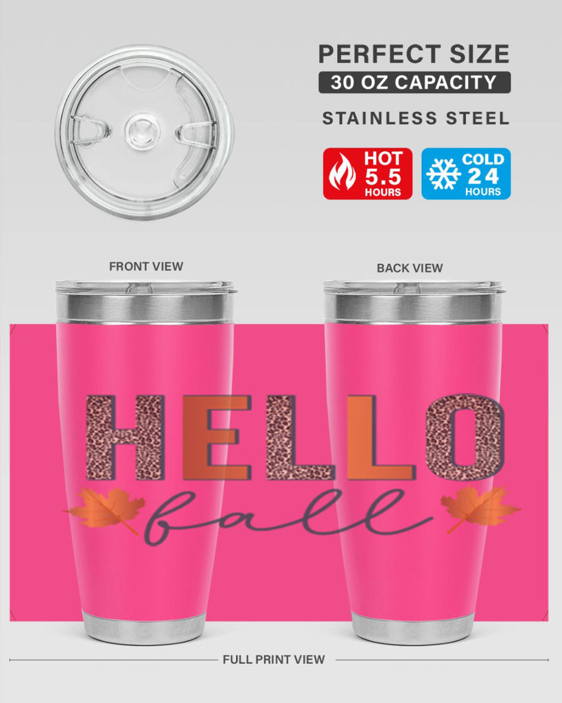 Hello Fall 272#- fall- Tumbler