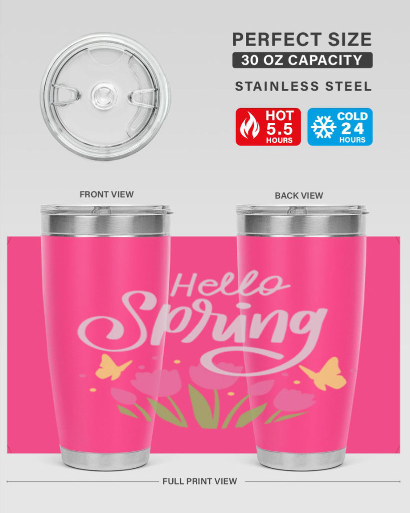 Hello spring214#- spring- Tumbler