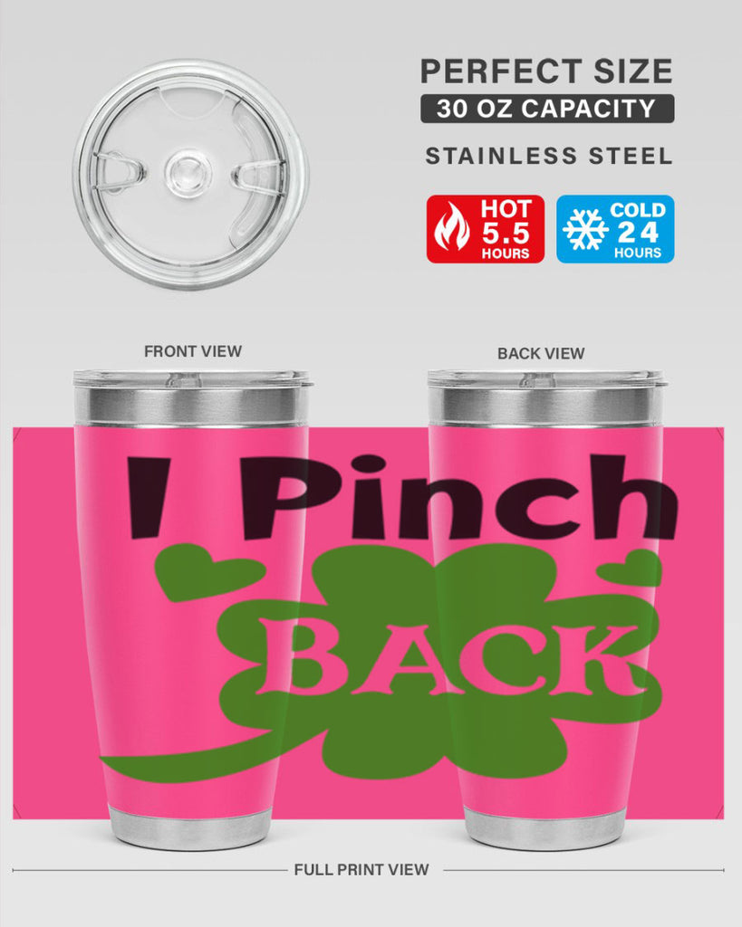 I Pinch Back Style 158#- St Patricks Day- Tumbler