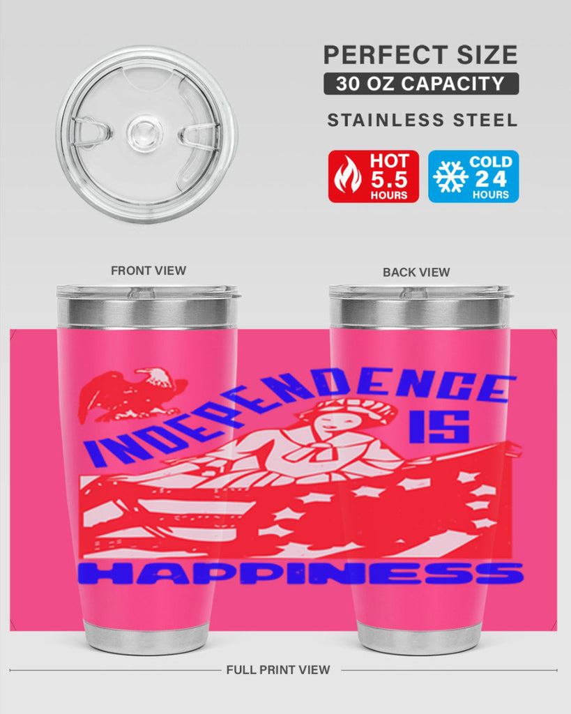 Independence is Style 26#- Fourt Of July- Tumbler